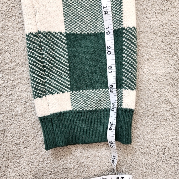 An­thro­polo­gie Plaid Ruffle-Collar Pullover Sweater Prep Preppy Old Money - Picture 7 of 11